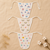 Muslin Reusable Nappy 100% Cotton - Soft Langot, 0-3 Month, Pack of 3