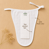 Muslin Reusable Nappy 100% Cotton - Soft Langot, 0-3 Month, Pack of 3
