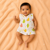 Muslin Jablas front open snap button 100% Cotton, 0-3 Month, Pack of 5